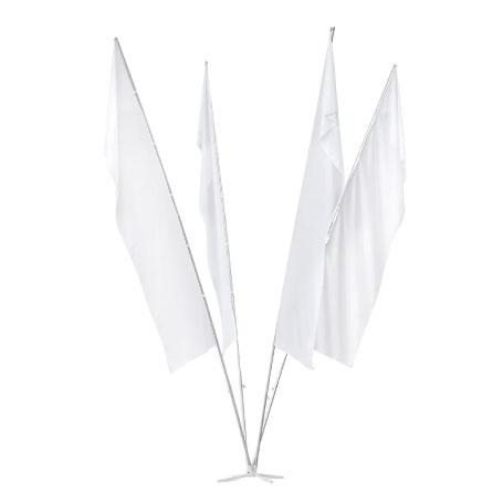 Sublimated 4-Flag Fountain 6m - Large