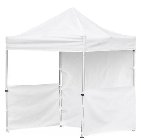 Sublimated Gazebo 2m X 2m Petite Frame - 2 Half-Wall Skins - 1 Full-Wall Skin