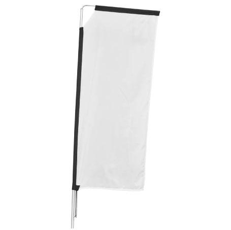 2m Sublimated Telescopic Double-Sided