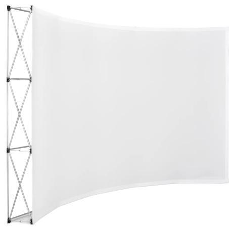 Curved Banner Walls