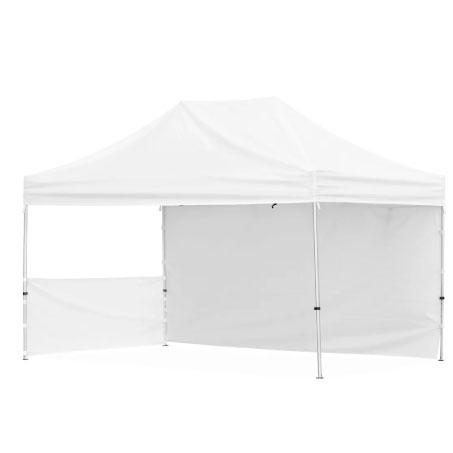 Sublimated Gazebo 4.5m X 3m - 1 Short Half-Wall Skin - 1 Long Full-Wall Skin