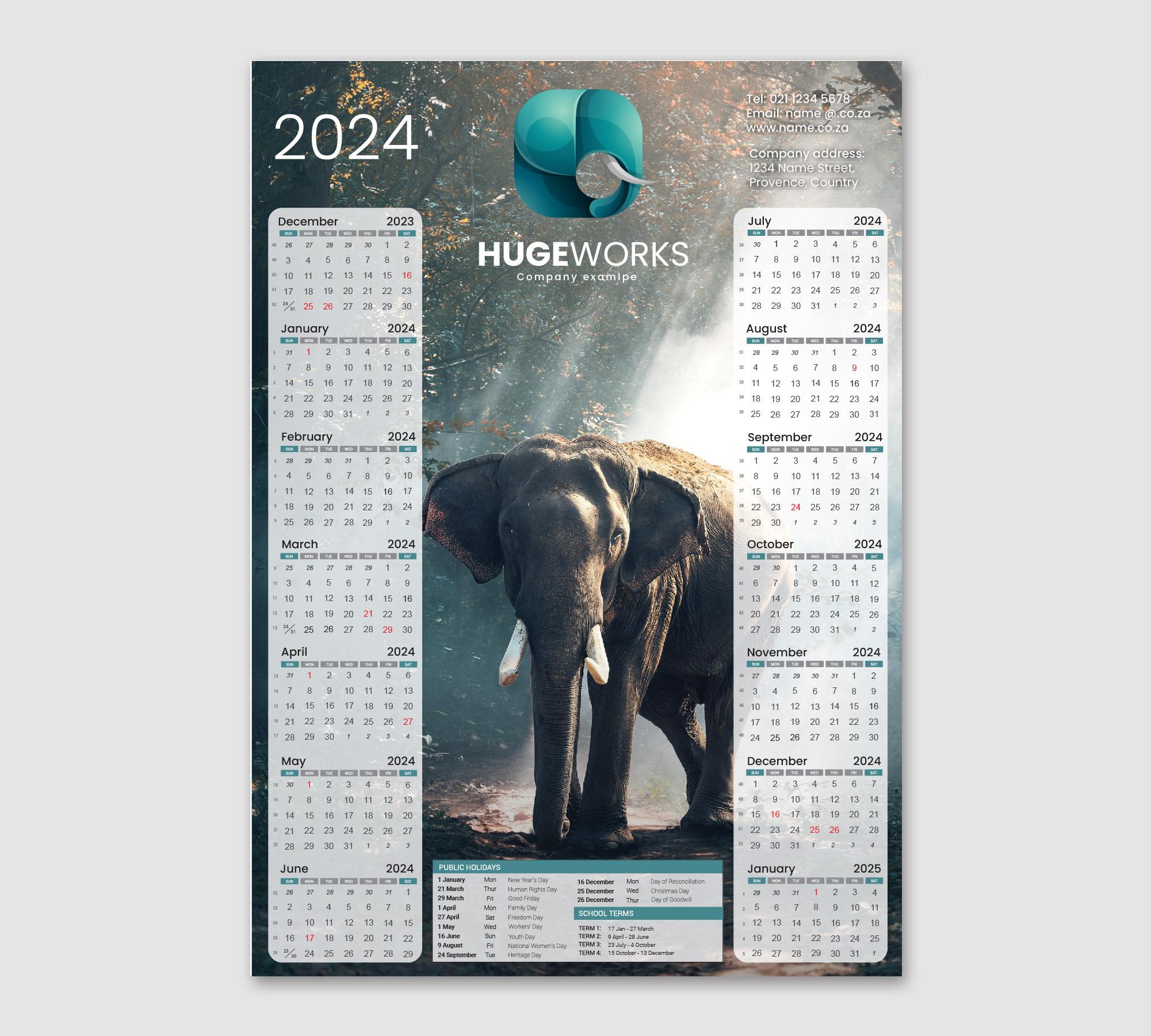 Calendar 2-57-58